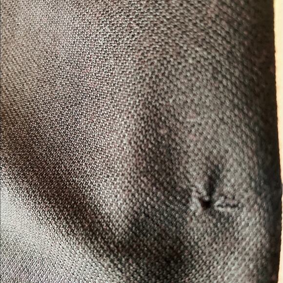 Abercrombie & Fitch Black Multicolored Stripe Muscle Collared Polo Shirt Top | M - Picture 8 of 11